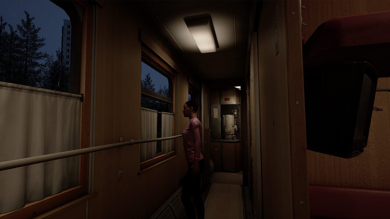 Russian Train Trip 3: People In A Train Car