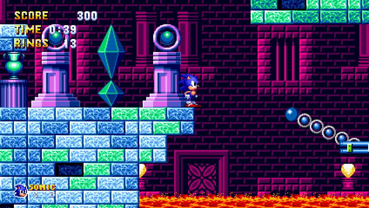 Sonic 1 Strange Dream World