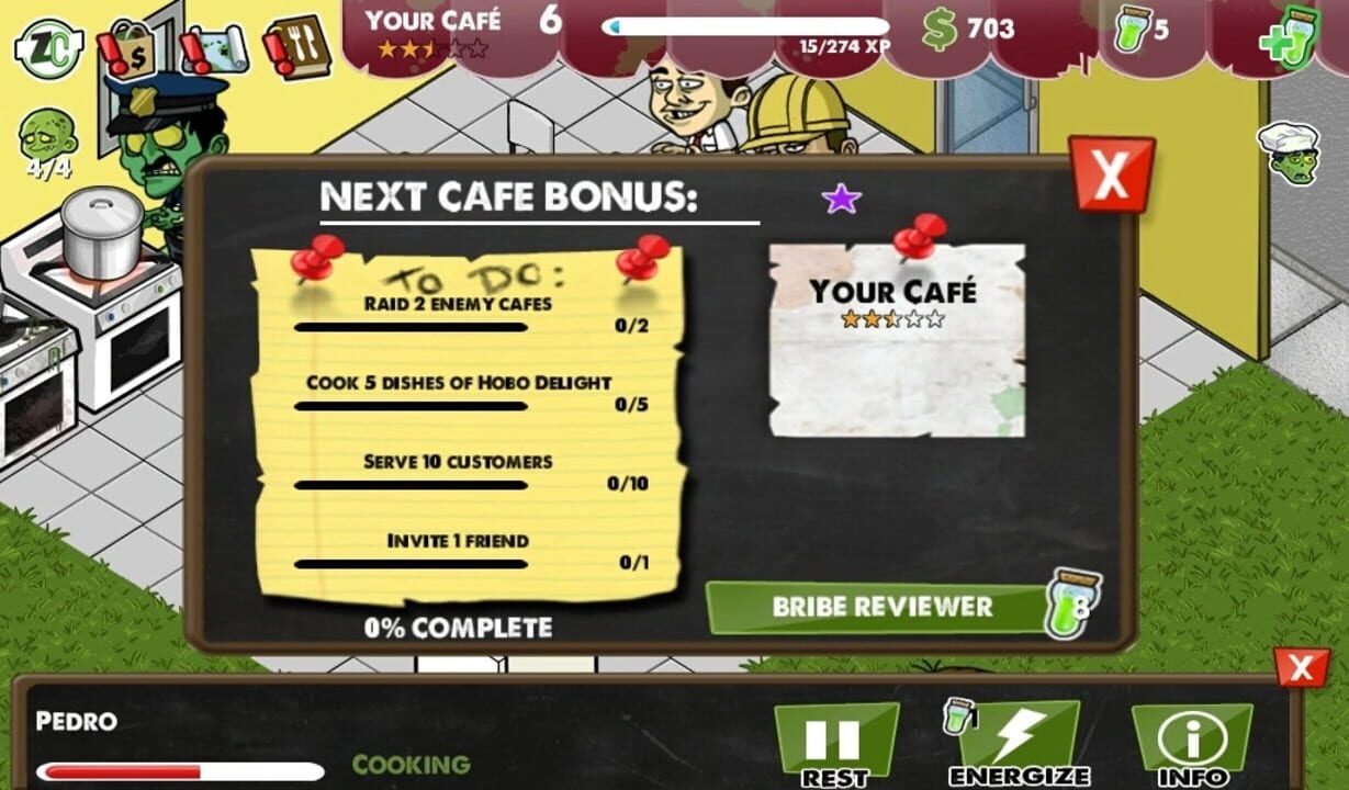 Zombie Cafe