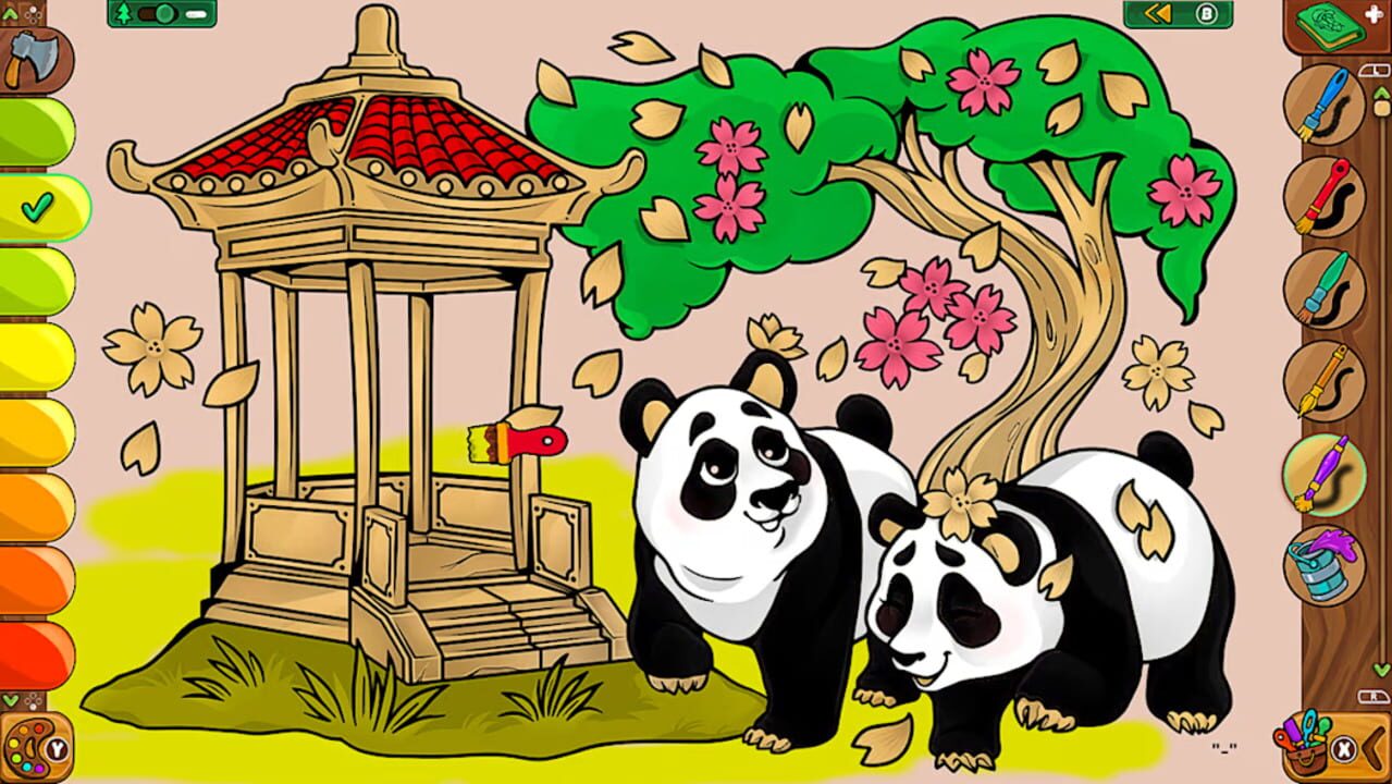 Coloring Pages: Lumberhill Tales