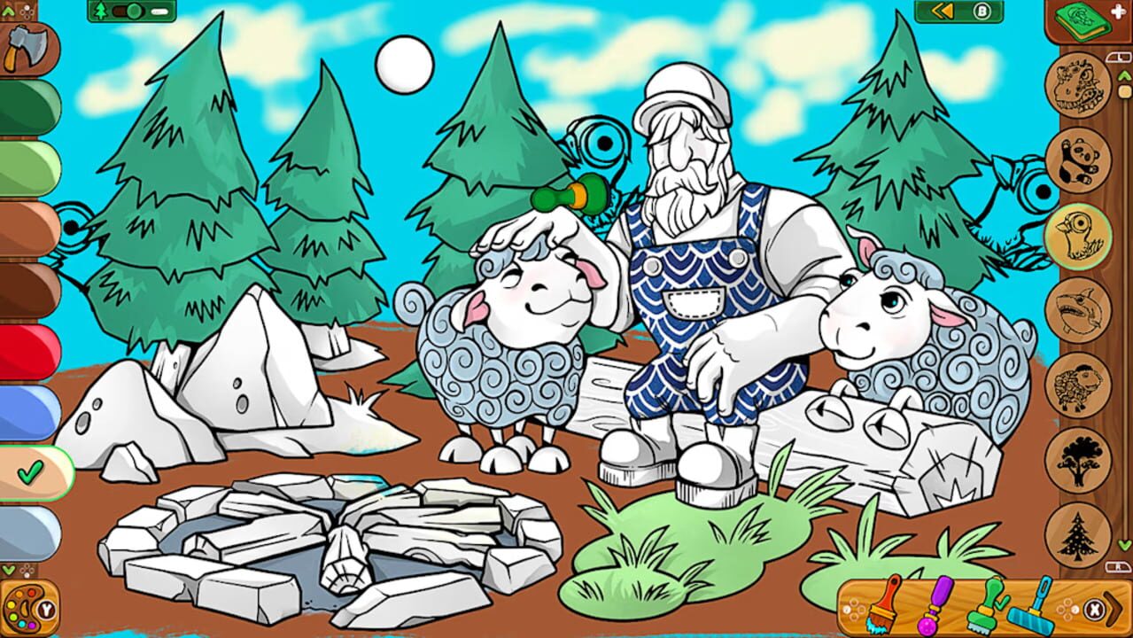 Coloring Pages: Lumberhill Tales