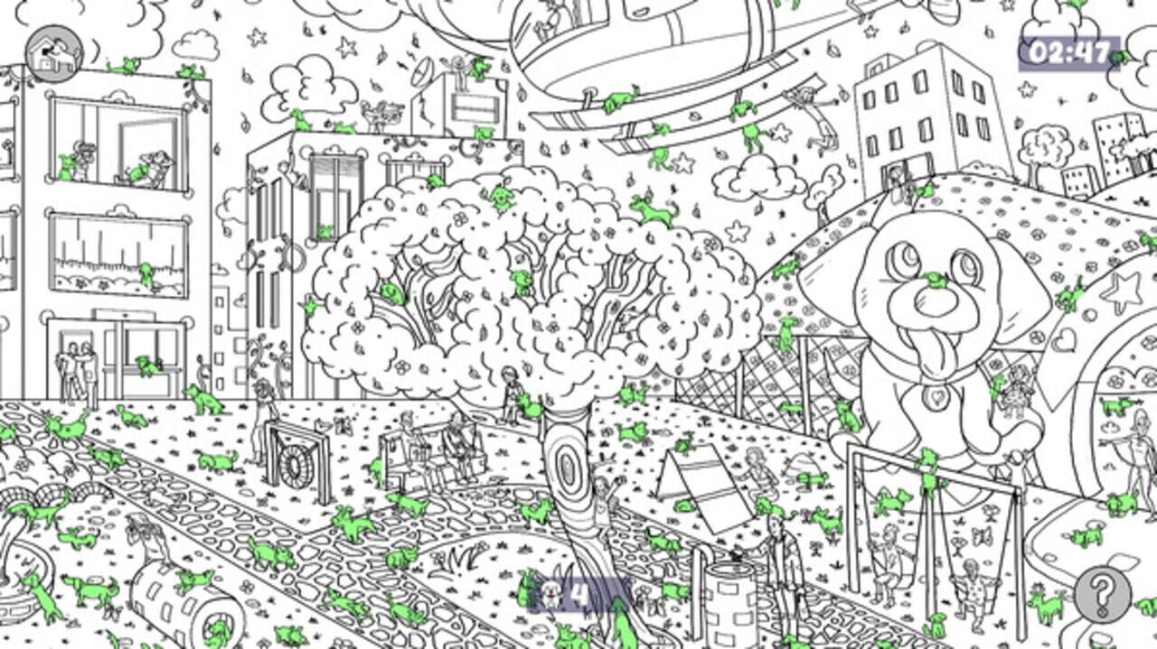 101 Cute Dogs: Find & Paint