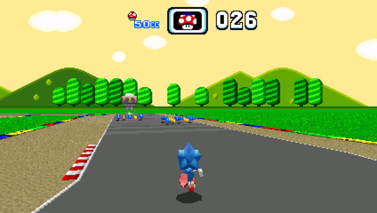 Super Mario Kart in Sonic Mania+