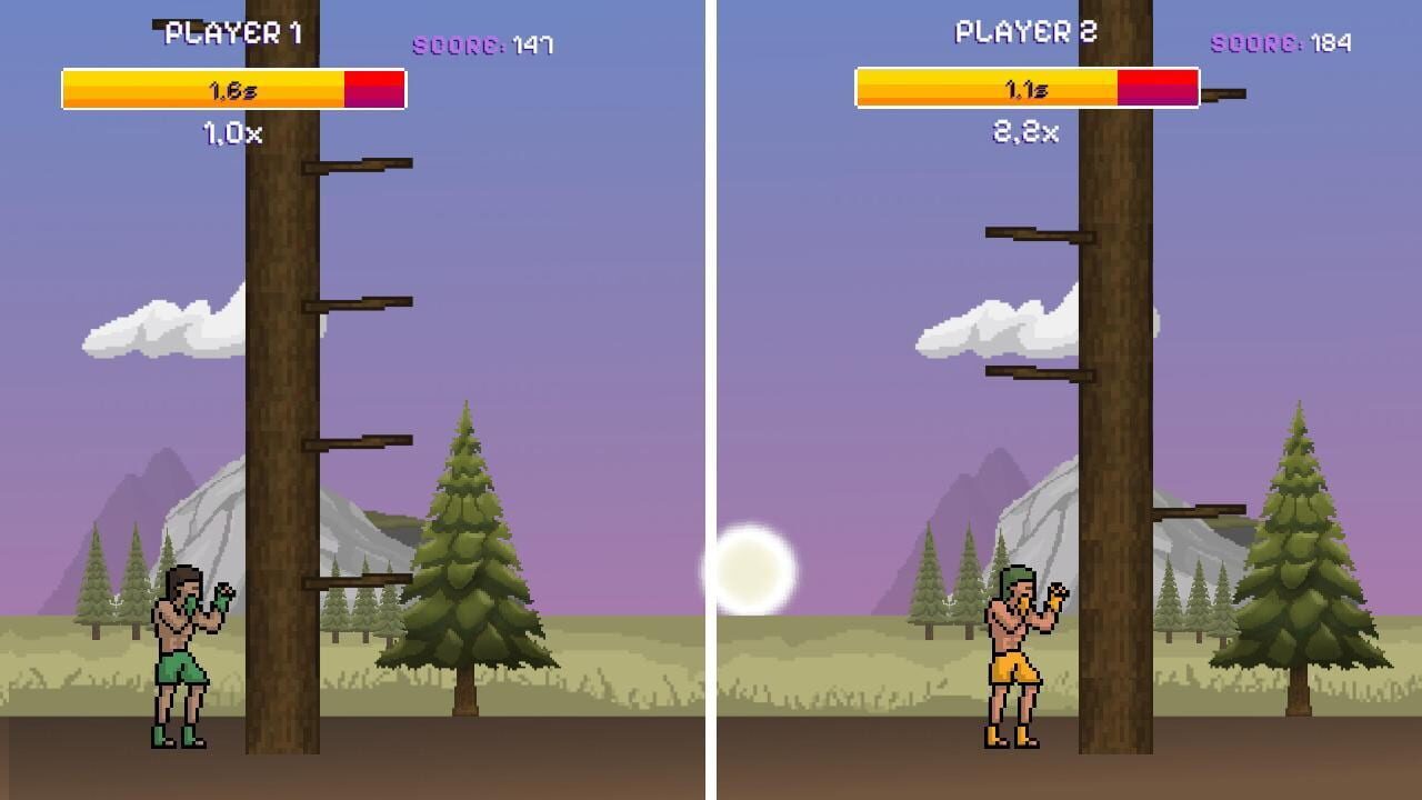 Heavy Hand: Pixel Tree Forest Fury