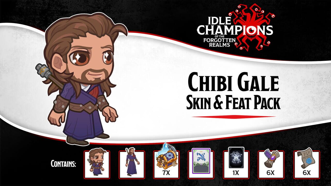 Idle Champions: Chibi Gale Skin & Feat Pack