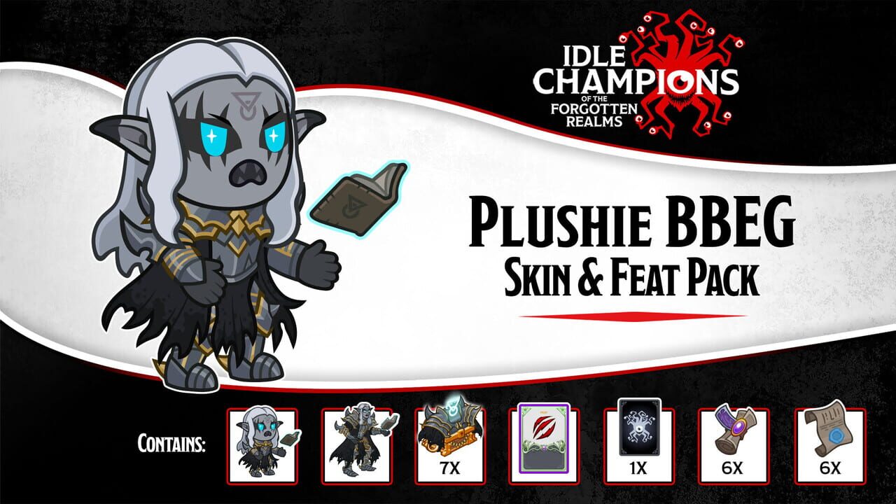 Idle Champions: Plushie BBEG Skin & Feat Pack