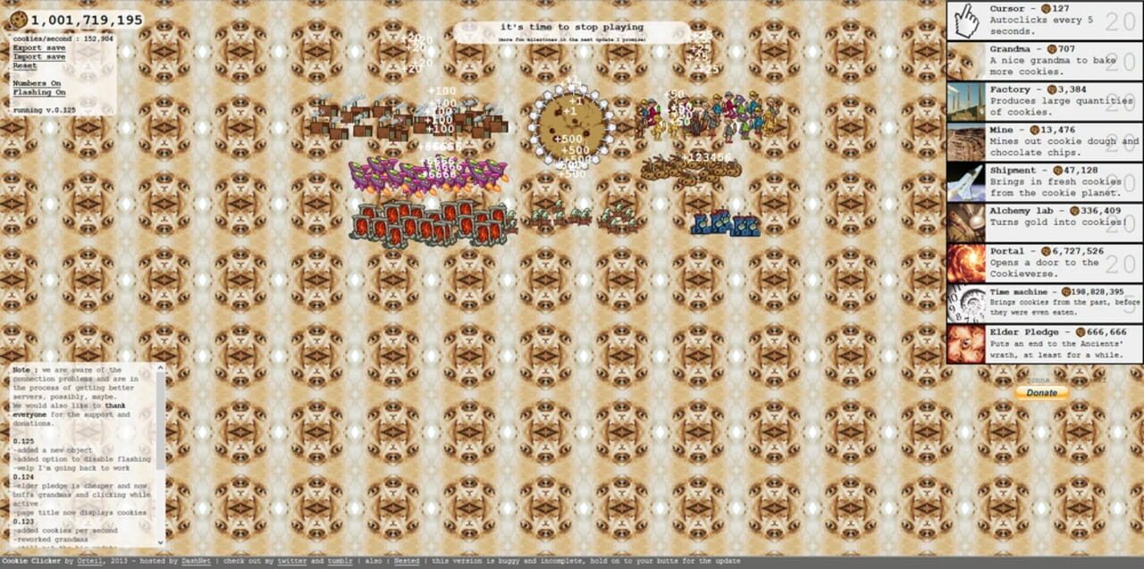 Cookie Clicker classic