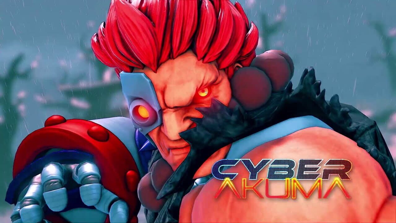 Street Fighter V: Cyber Akuma Skin