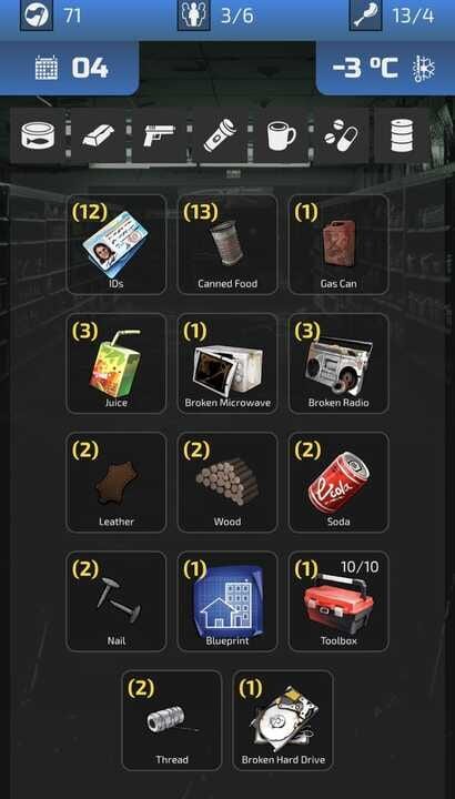 Frost Survivors: Text Game