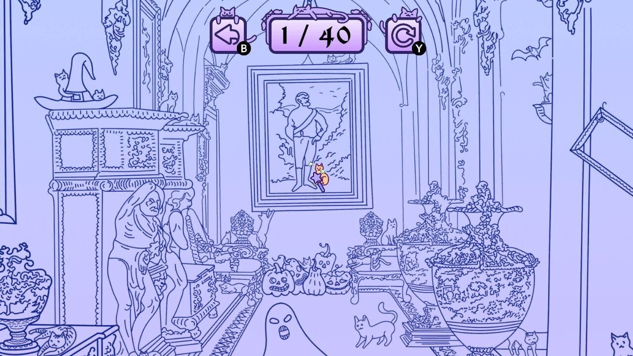 Cats Hidden in Spooky Places