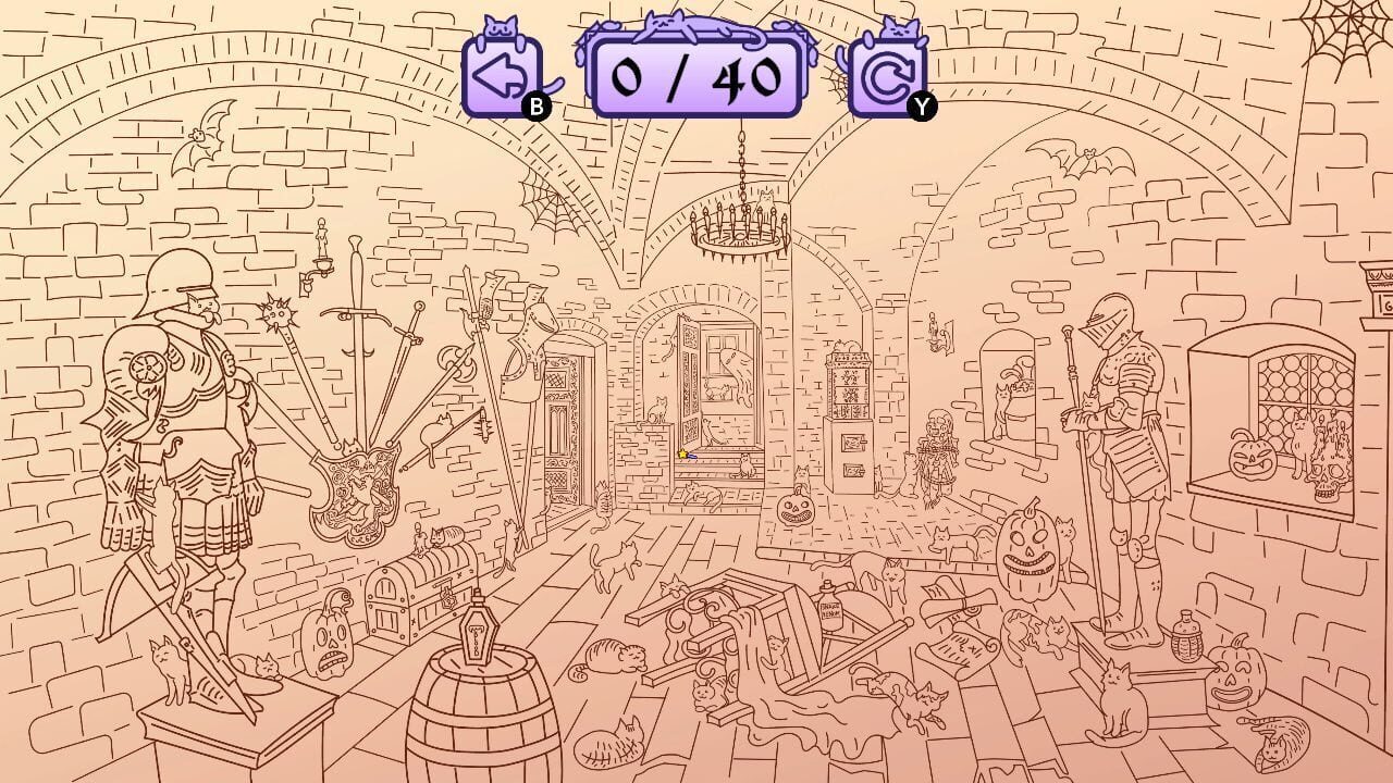 Cats Hidden in Spooky Places