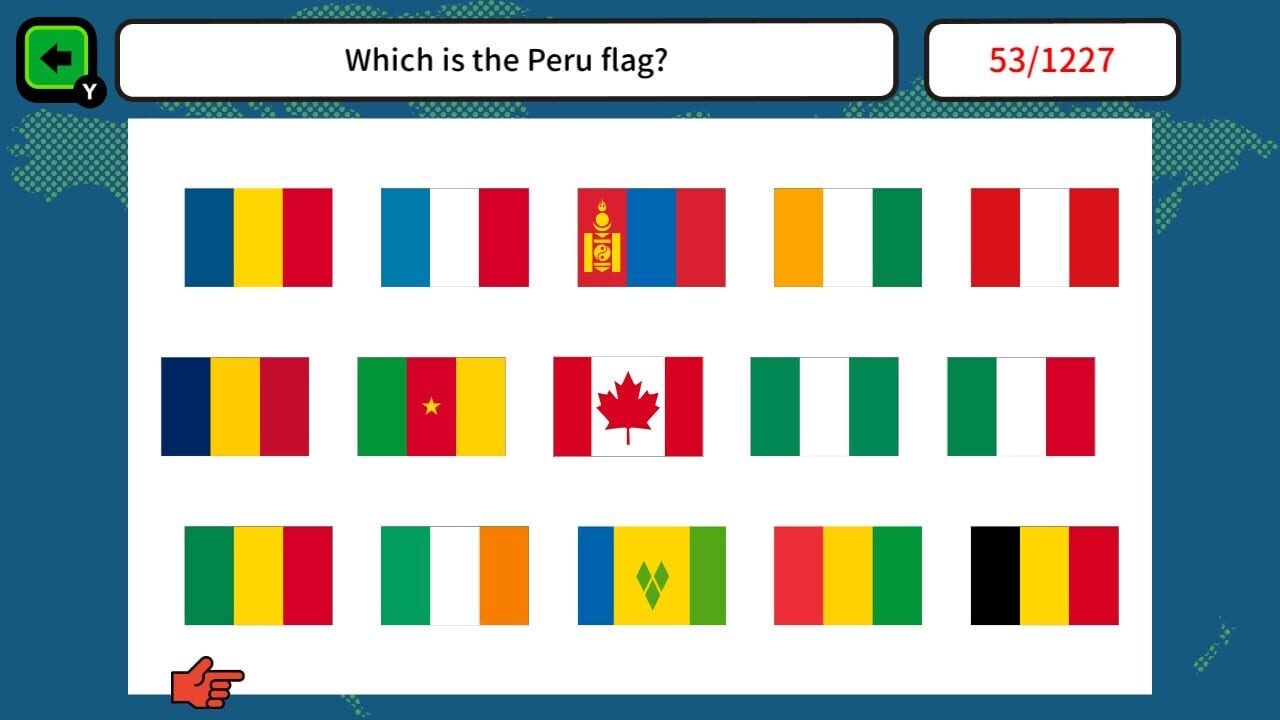 1000 Questions Quiz! National Flag