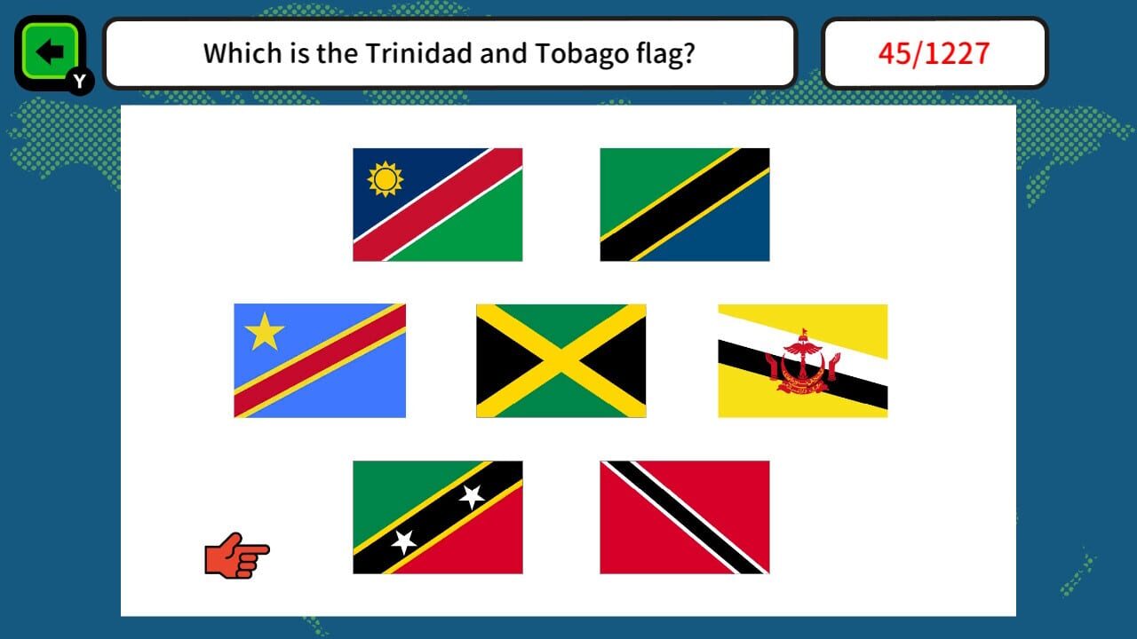 1000 Questions Quiz! National Flag