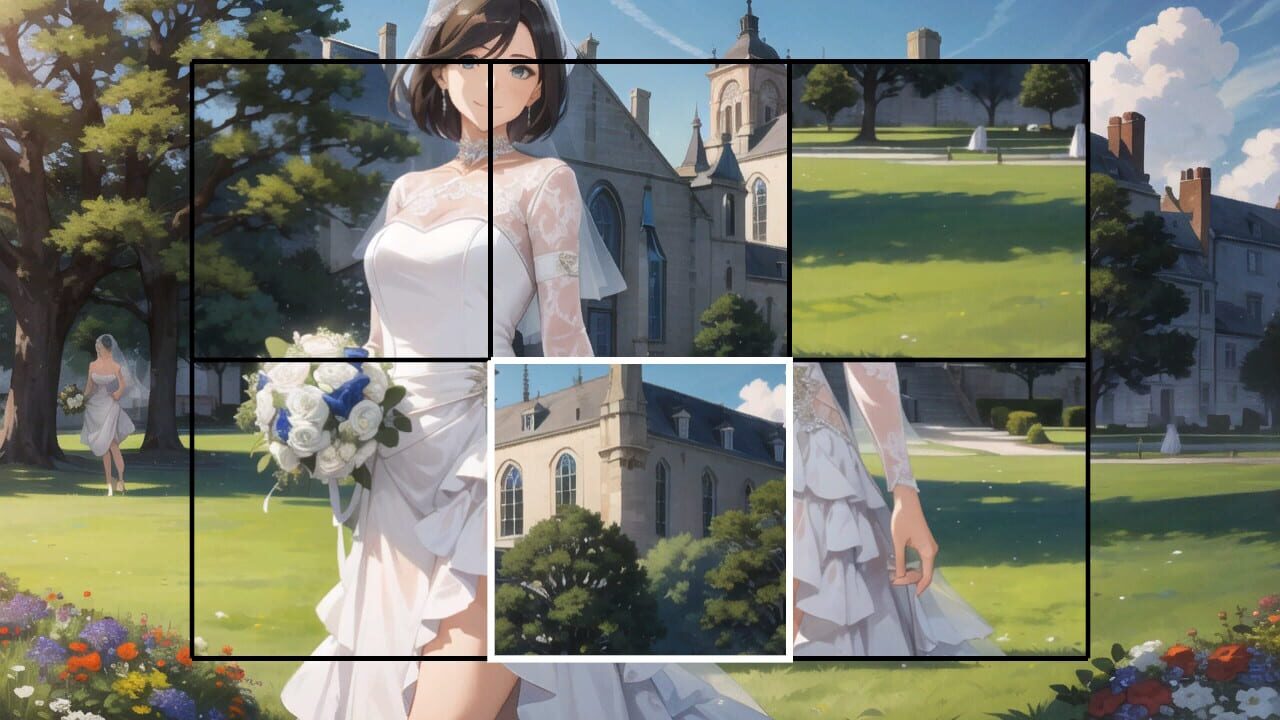 Anime Girls: Beautiful Bride