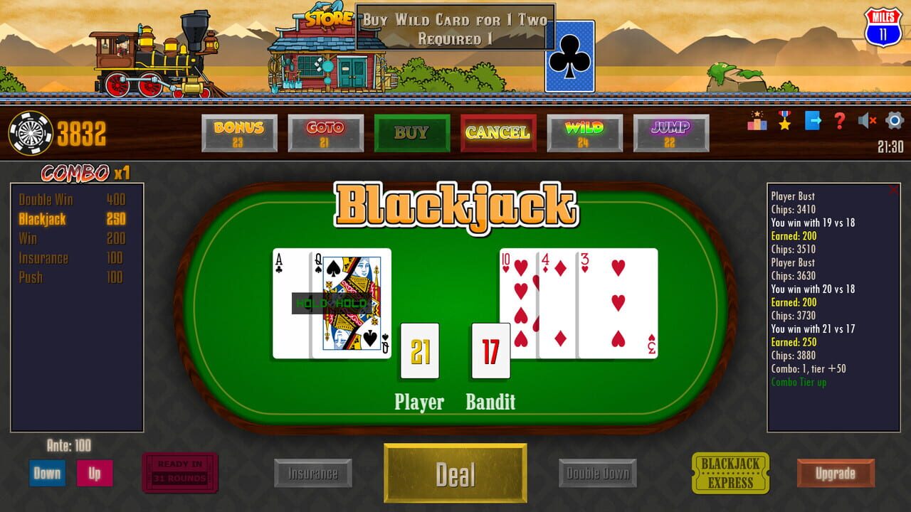 Poker Train