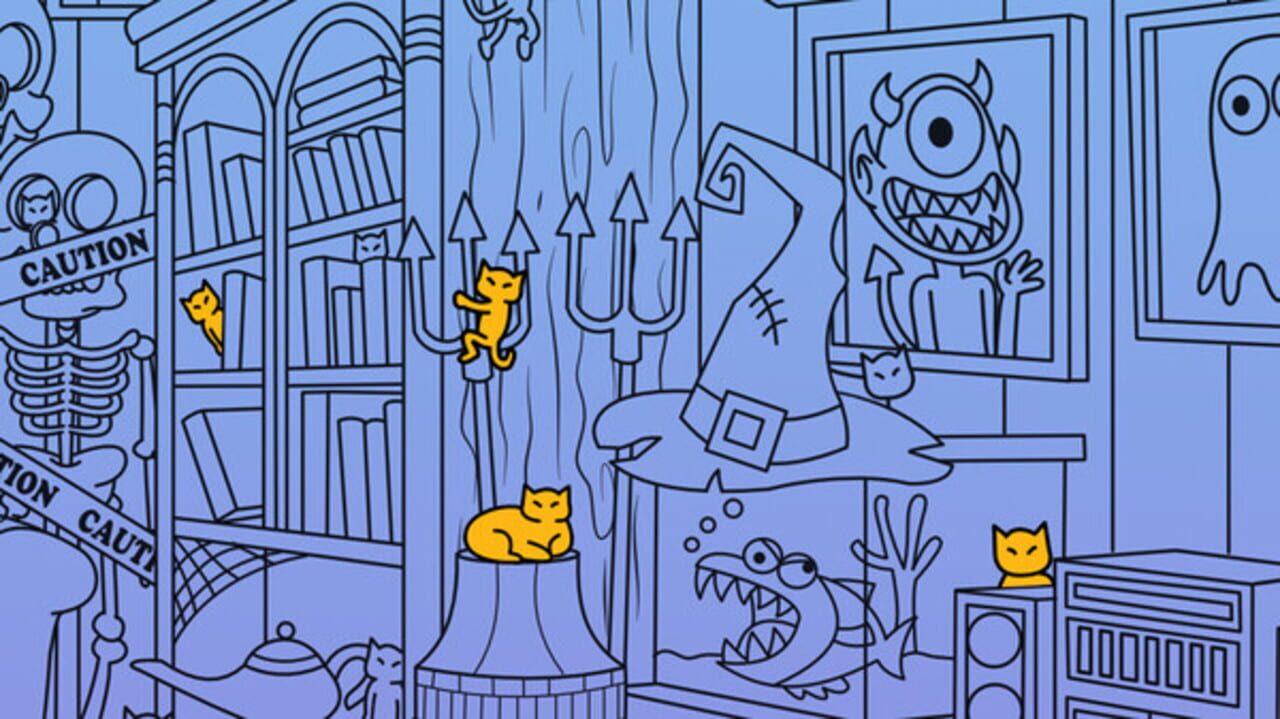 Hidden Cats: Halloween