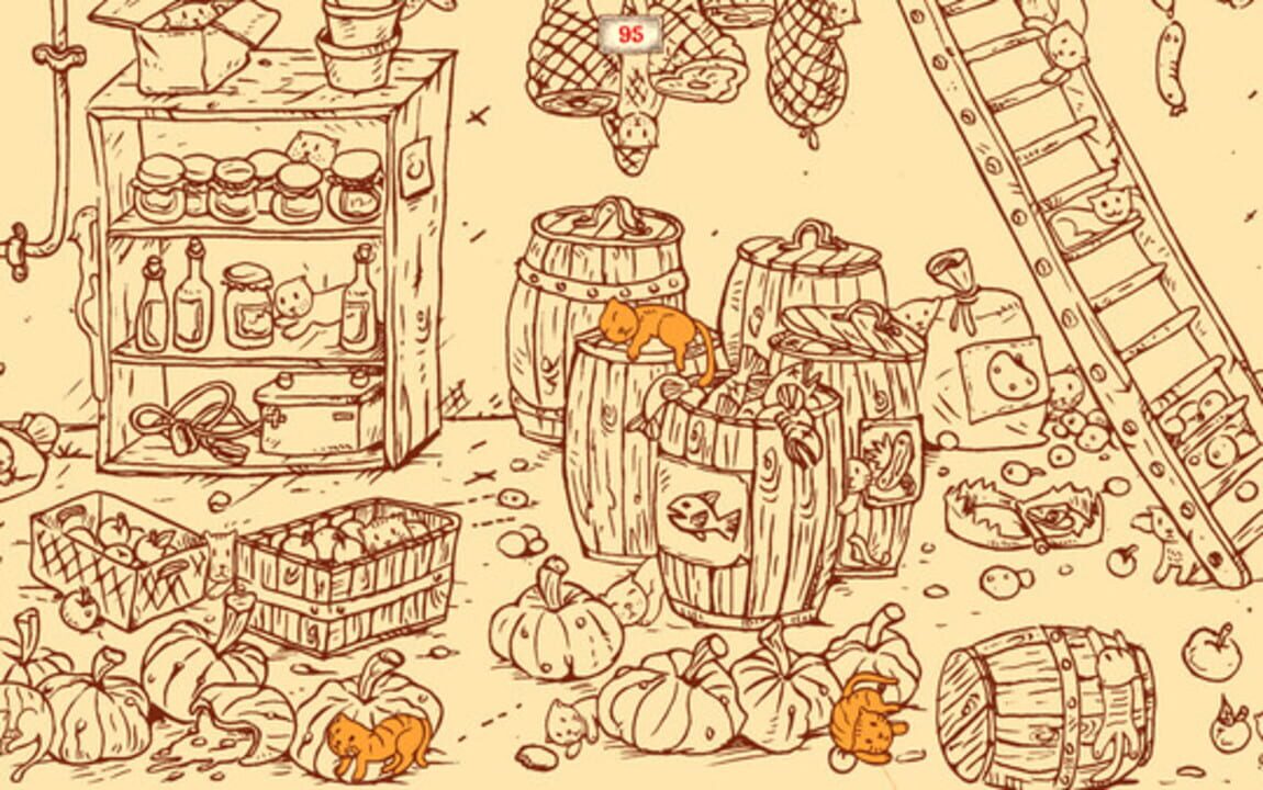 100 Hidden Cats: Kitty House 2