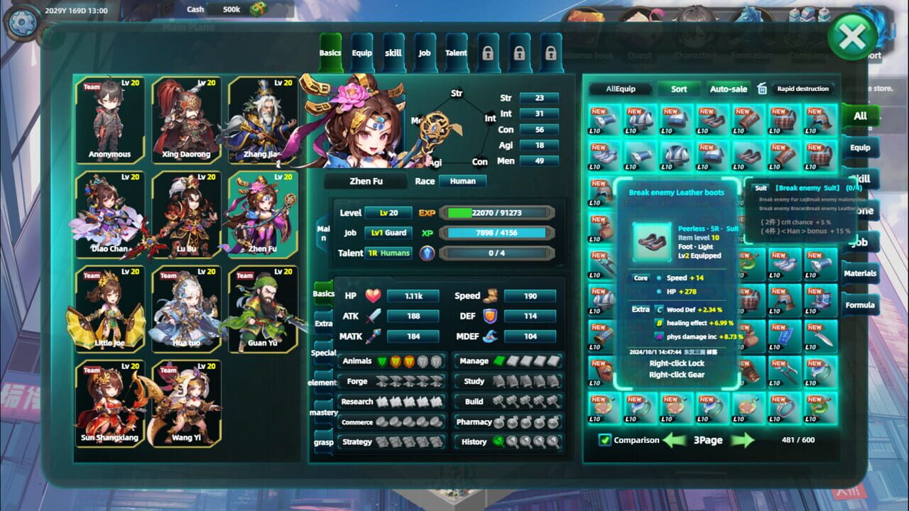Multiverse Loot Hunter: Three Kingdoms