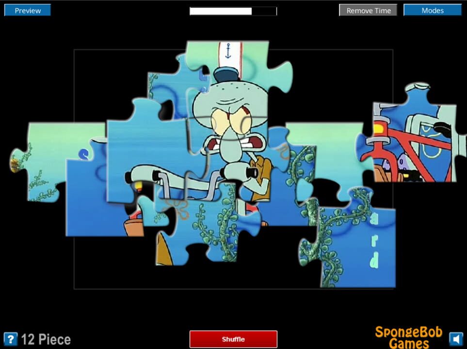 Squidward Tentacles Jigsaw