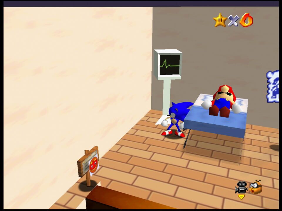 Sonic in Mario’s Mind