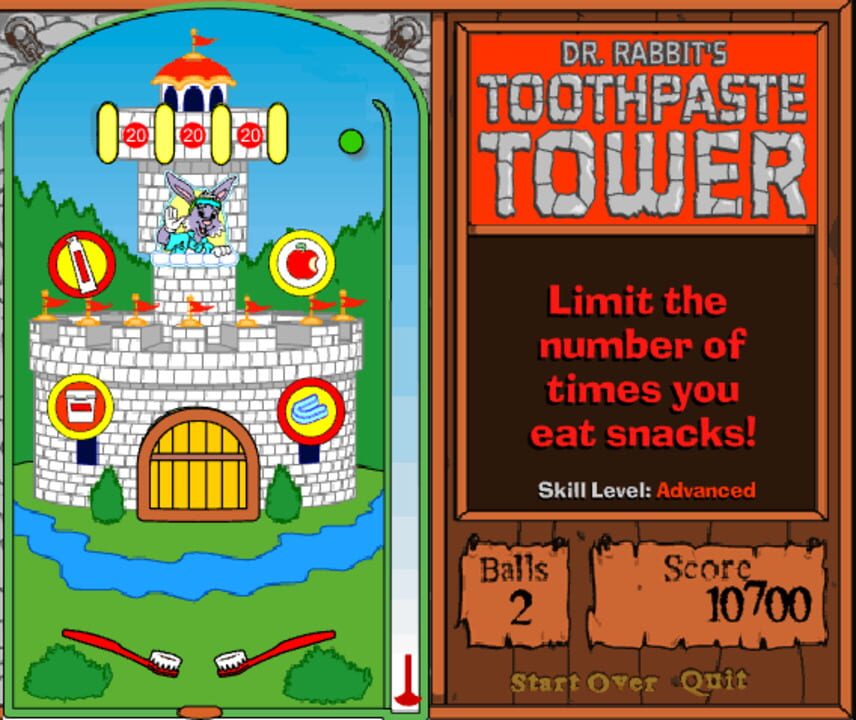 Dr. Rabbit’s Toothpaste Tower