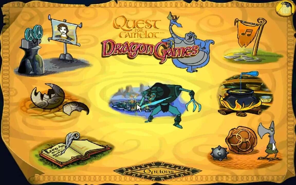 Quest for Camelot: Dragon Games