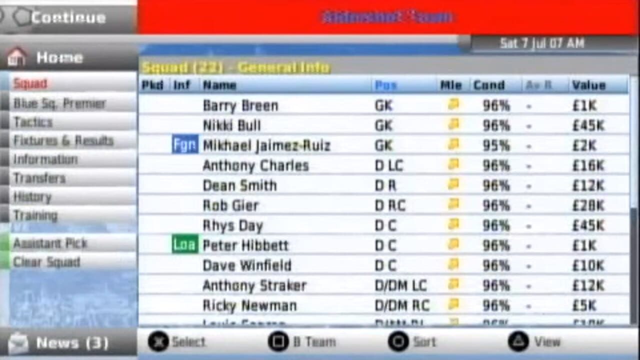 Football Manager Handheld 2008