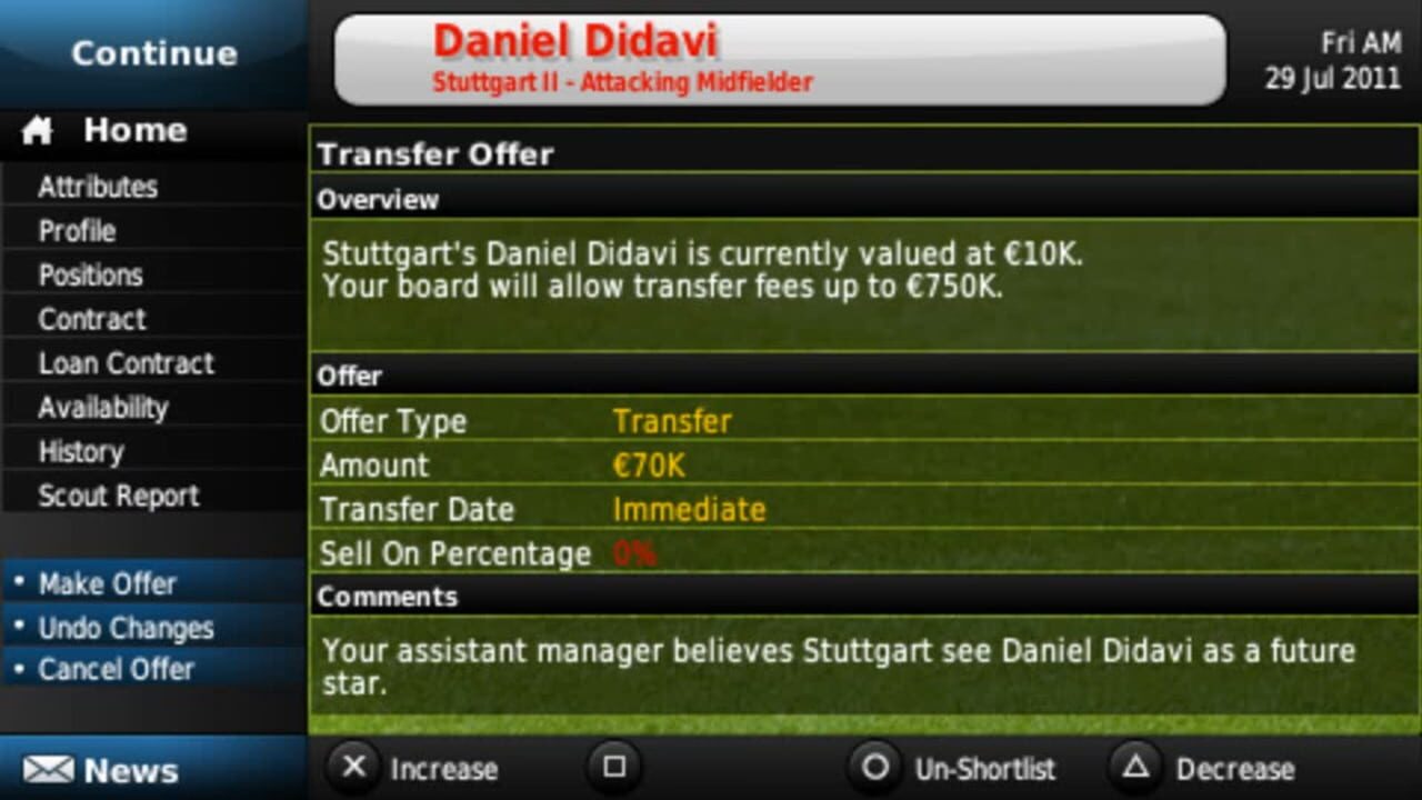 Football Manager Handheld 2012