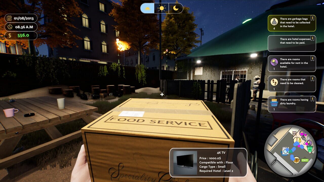 Hotel Owner Simulator