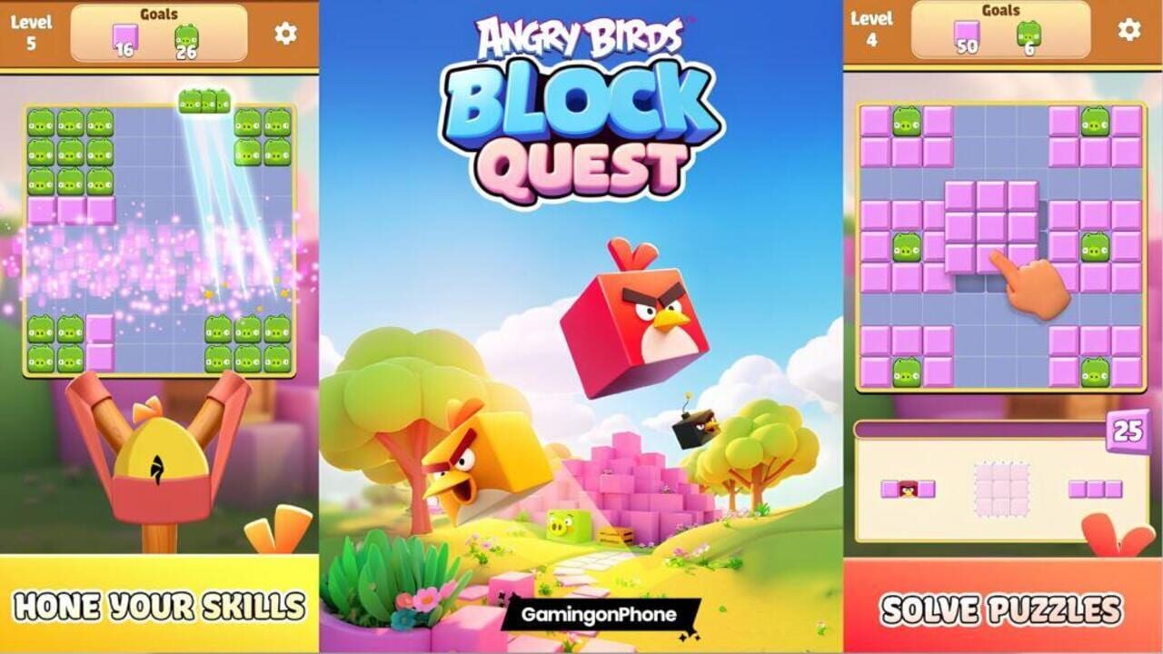 Angry Birds Block Quest