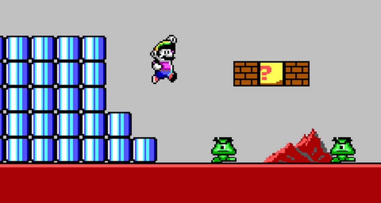 Super Mario in Marooned on Mars!