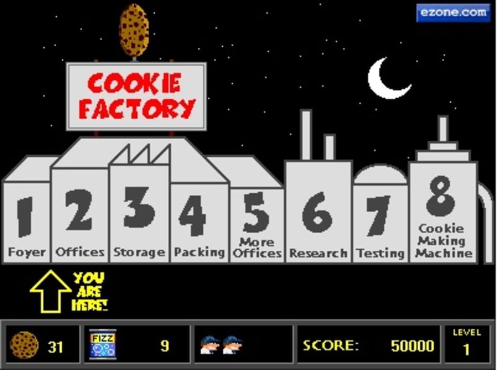 Fat Boy Raids The Cookie Factory