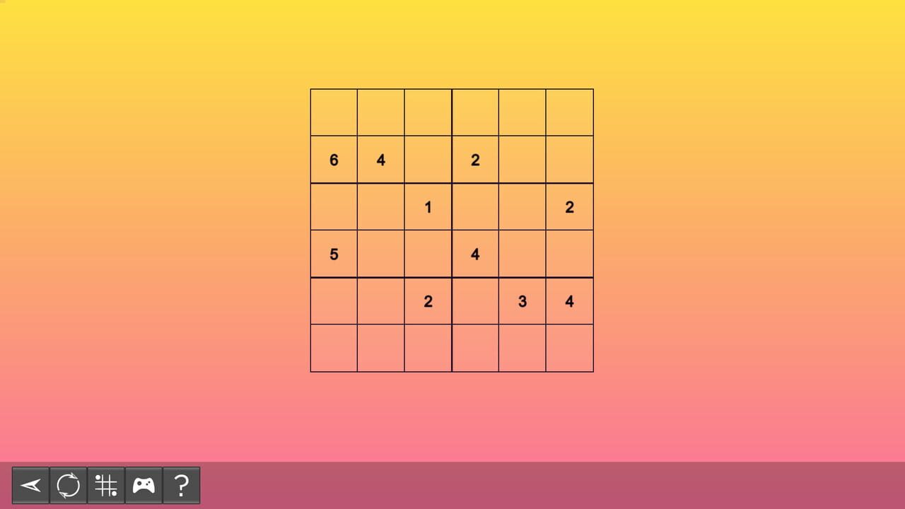 My Sudoku: Classic 6×6 Medium 6