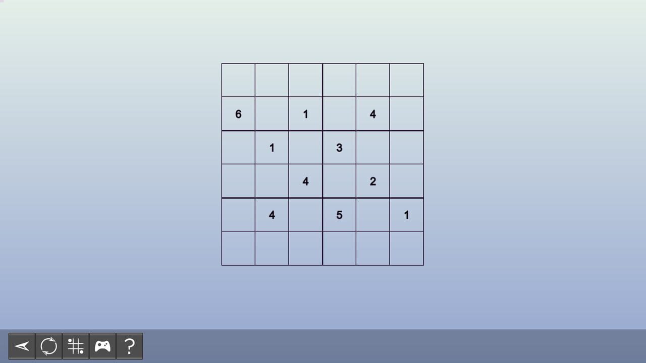 My Sudoku: Classic 6×6 Medium 3