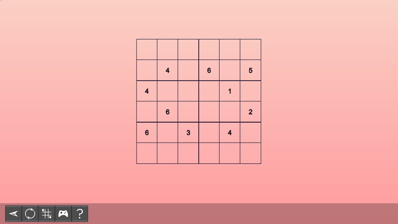 My Sudoku: Classic 6×6 Medium 2