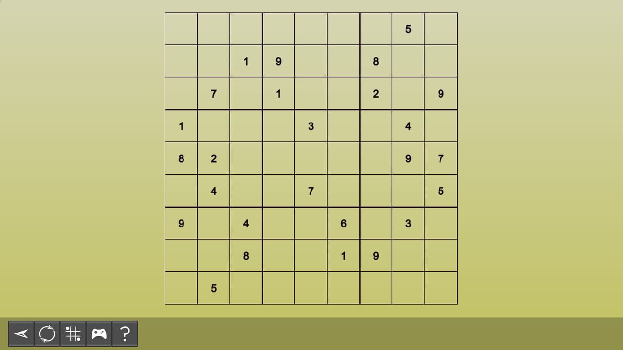 My Sudoku: Classic 9×9 Medium 2