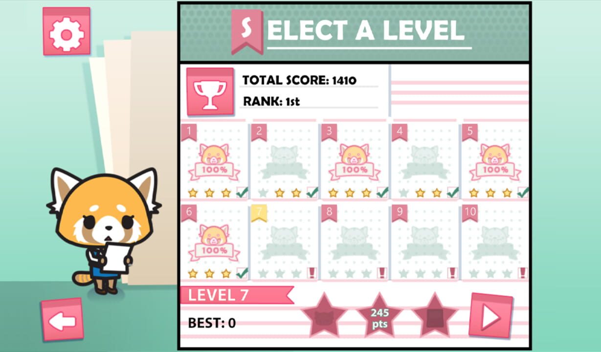 Aggretsuko Office Rush