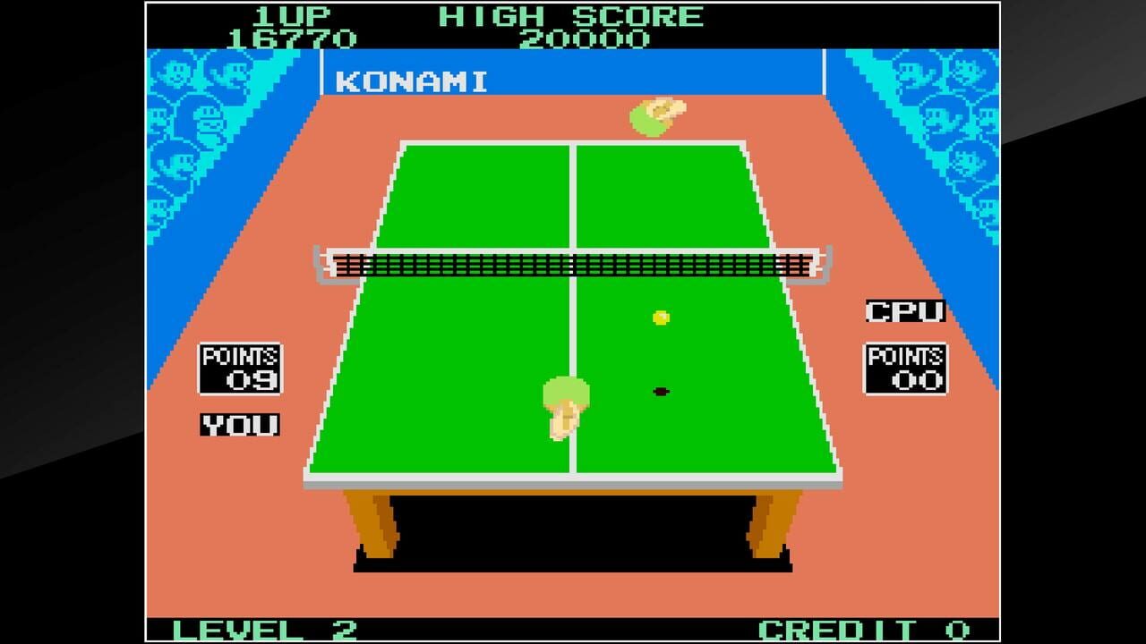 Arcade Archives: Konami’s Table Tennis