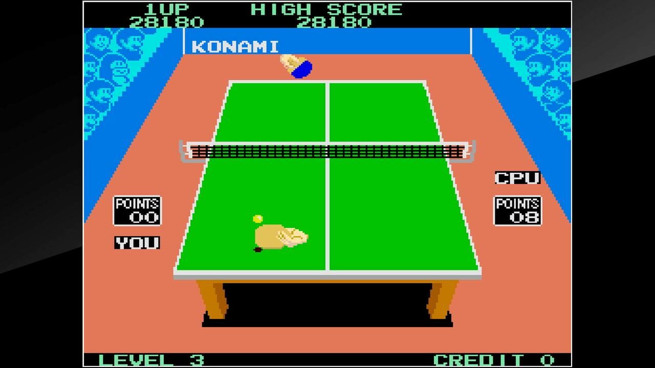Arcade Archives: Konami’s Table Tennis