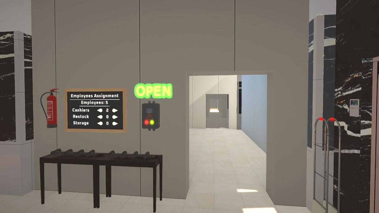 Supermarket Business Simulator