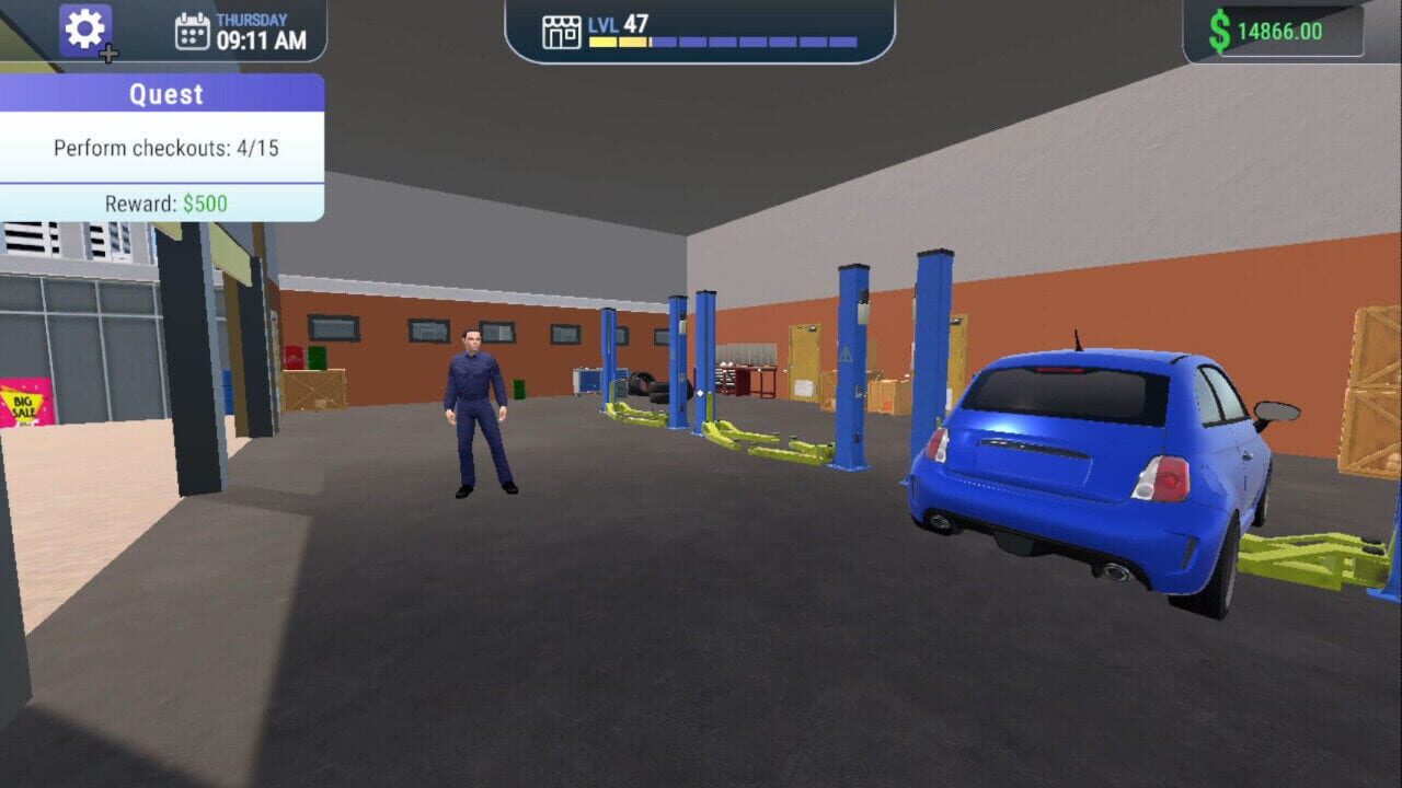 Car Mechanic Shop Simulator