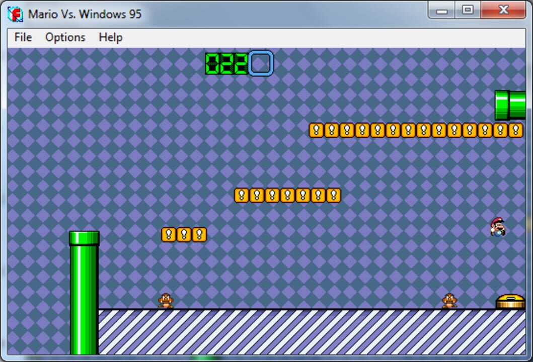 Mario vs. Windows 95