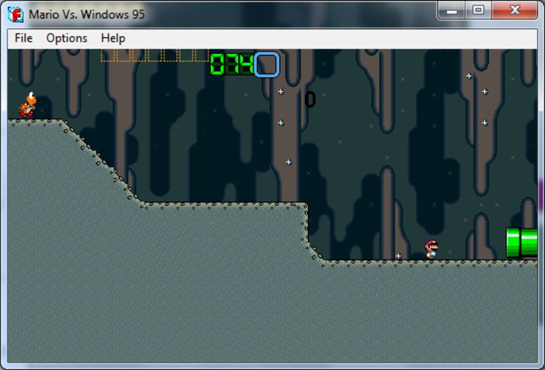 Mario vs. Windows 95