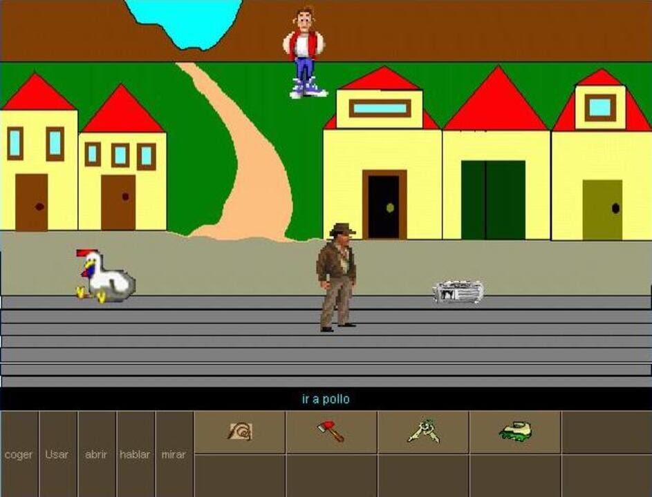 Indy y el pollo maldito