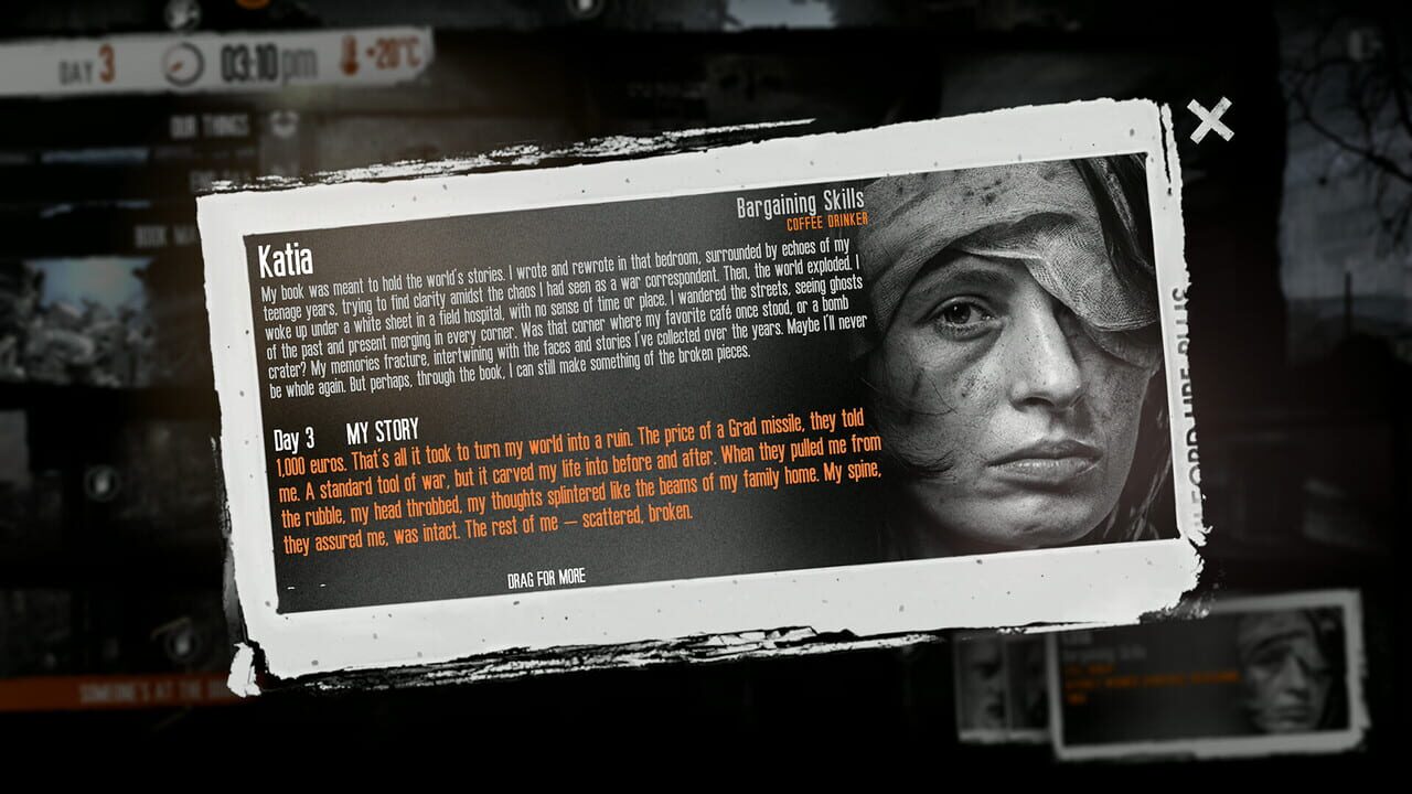This War of Mine: Forget Celebrations
