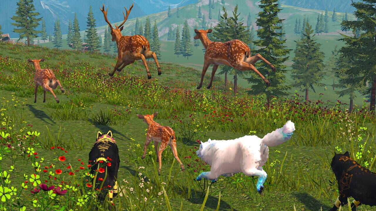 Wolf Sim: Animal Battle Survival RPG