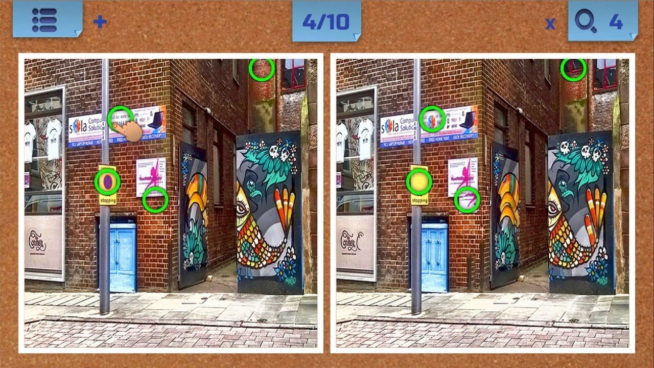 Spot The Difference: Classic Finding Puzzle