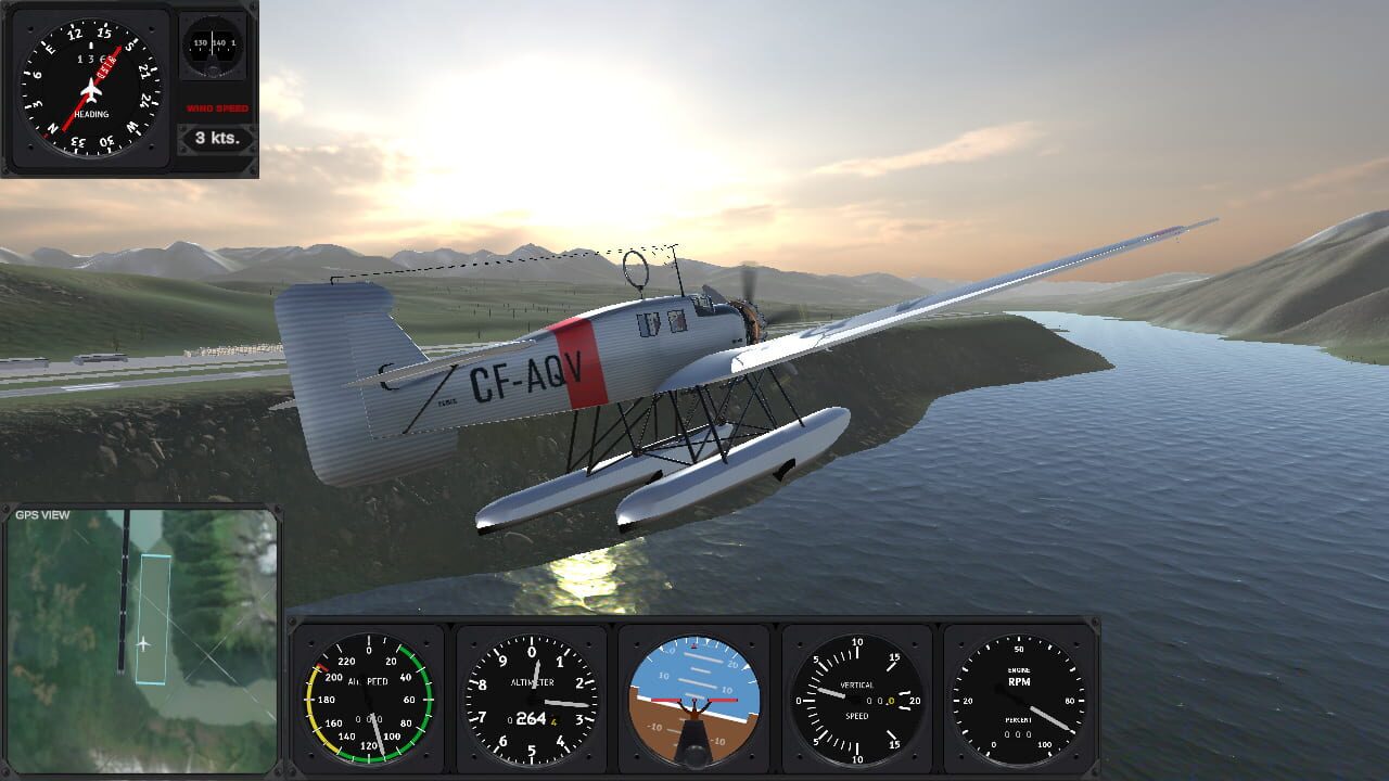 Pro Flight Simulator: Deluxe