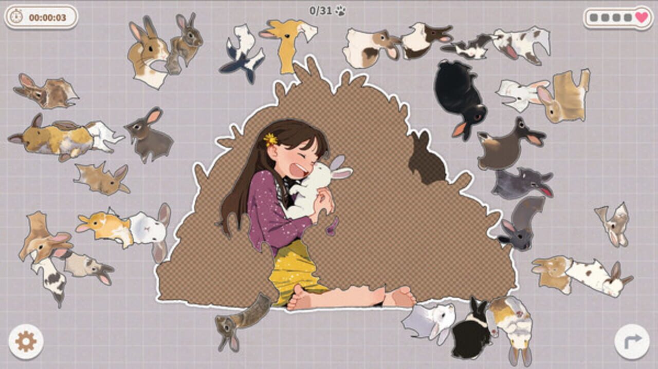 Bunnies Huddled Together