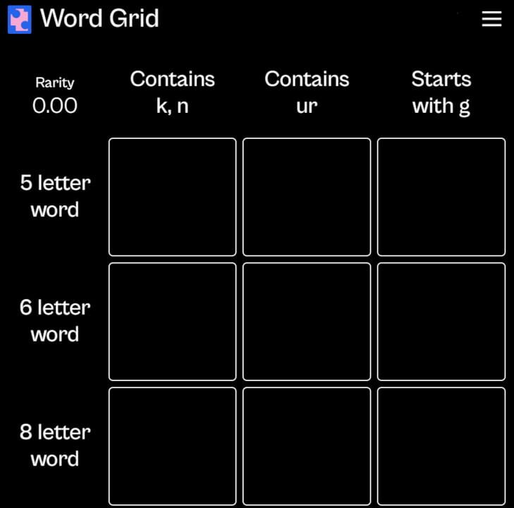 Word Grid